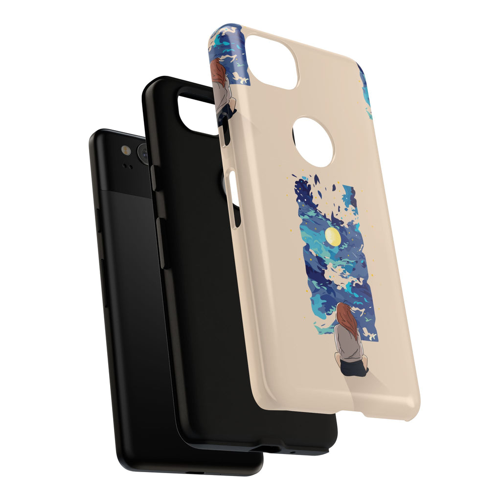 Artistic Phone Case – Expressive Protective Cover, Unique Gift for Her, Birthday Present, Eco-Friendly Mobile Accessory, Smartphone Case
