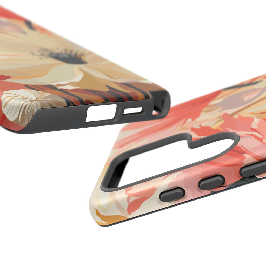 Floral Phone Case, Tough Protective Cover for Floral Lovers, Perfect Gift for Friends, Spring Celebration, Art Lovers Gift