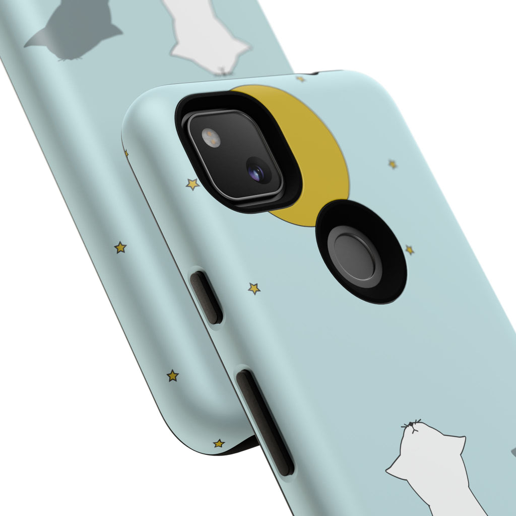 Cute Cat Phone Case, Tough Phone Cover, Pet Lover Gift, Unique Case, Animal Decor, Birthday Gift