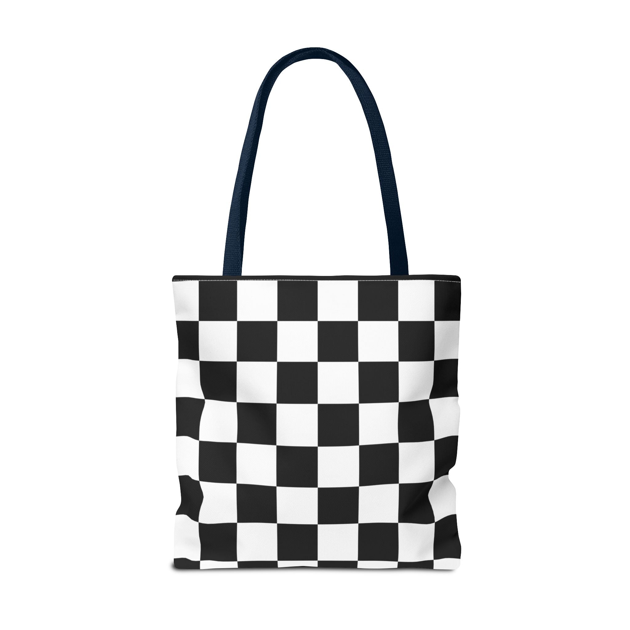 Tote Bag Finish Line - Checkered Victory – Tote Bag for Racing Fans
