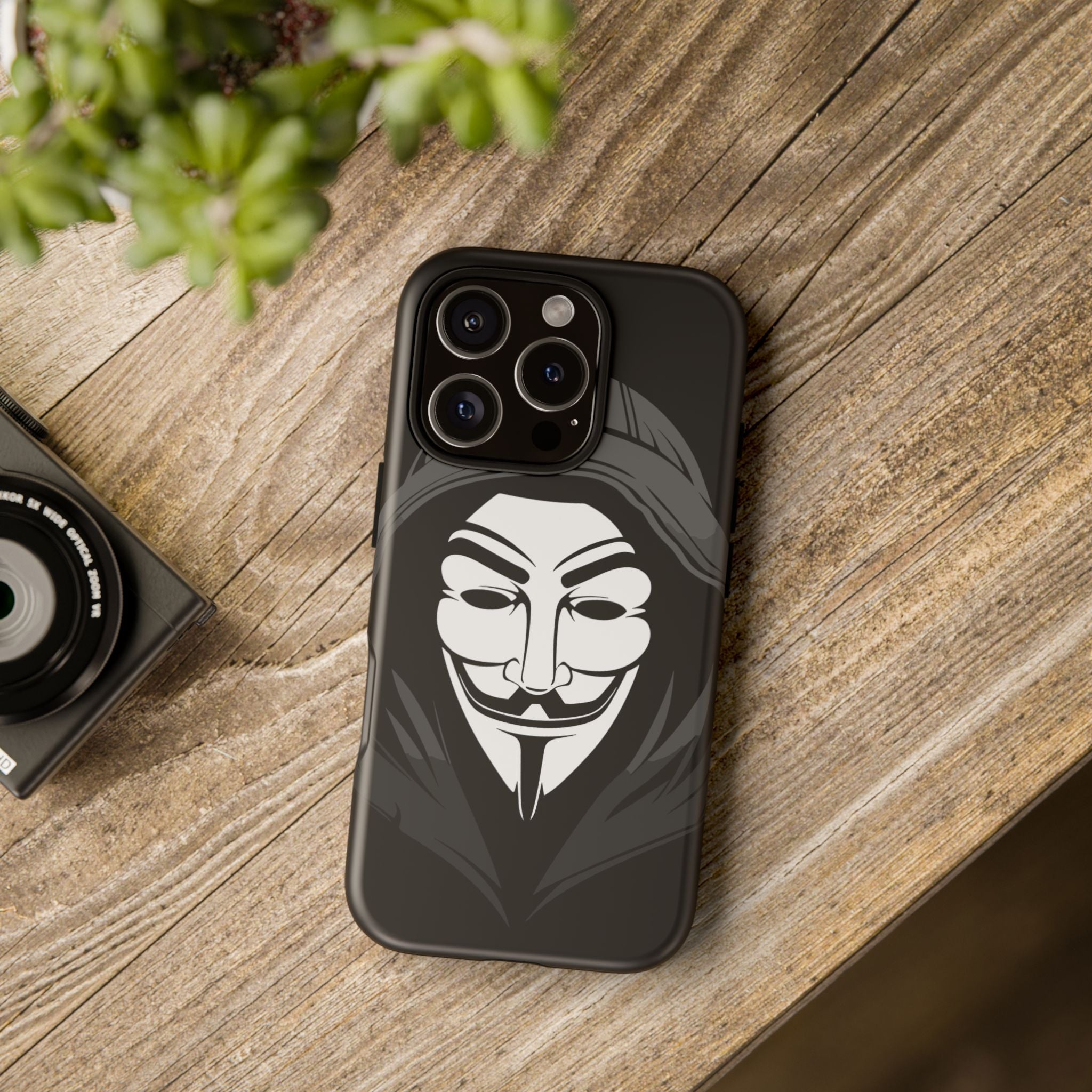Rebellious Phone Case with Guy Fawkes Design | Tough Cases, Unique Phone Cover, Gift for Tech Lovers, Aesthetic Phone Accessory, [...]