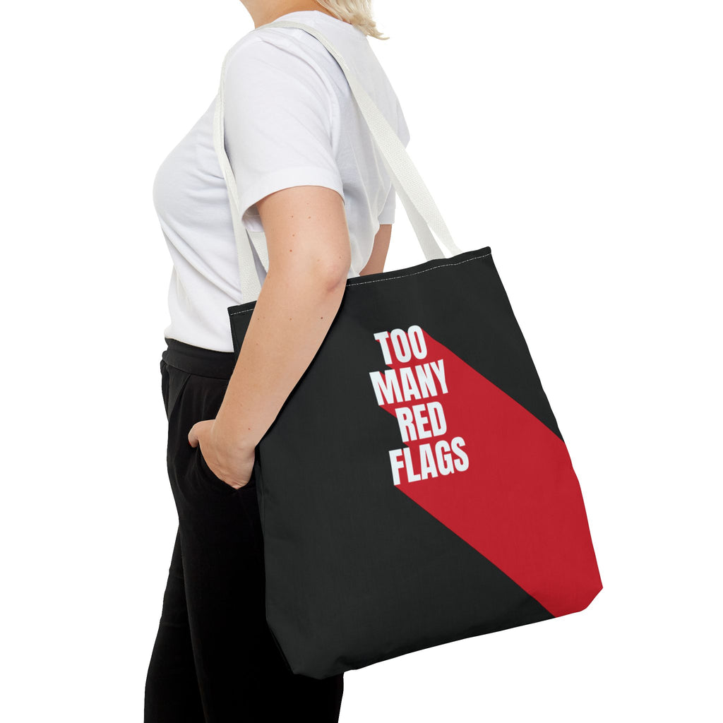 Tote Bag So Many Red Flags