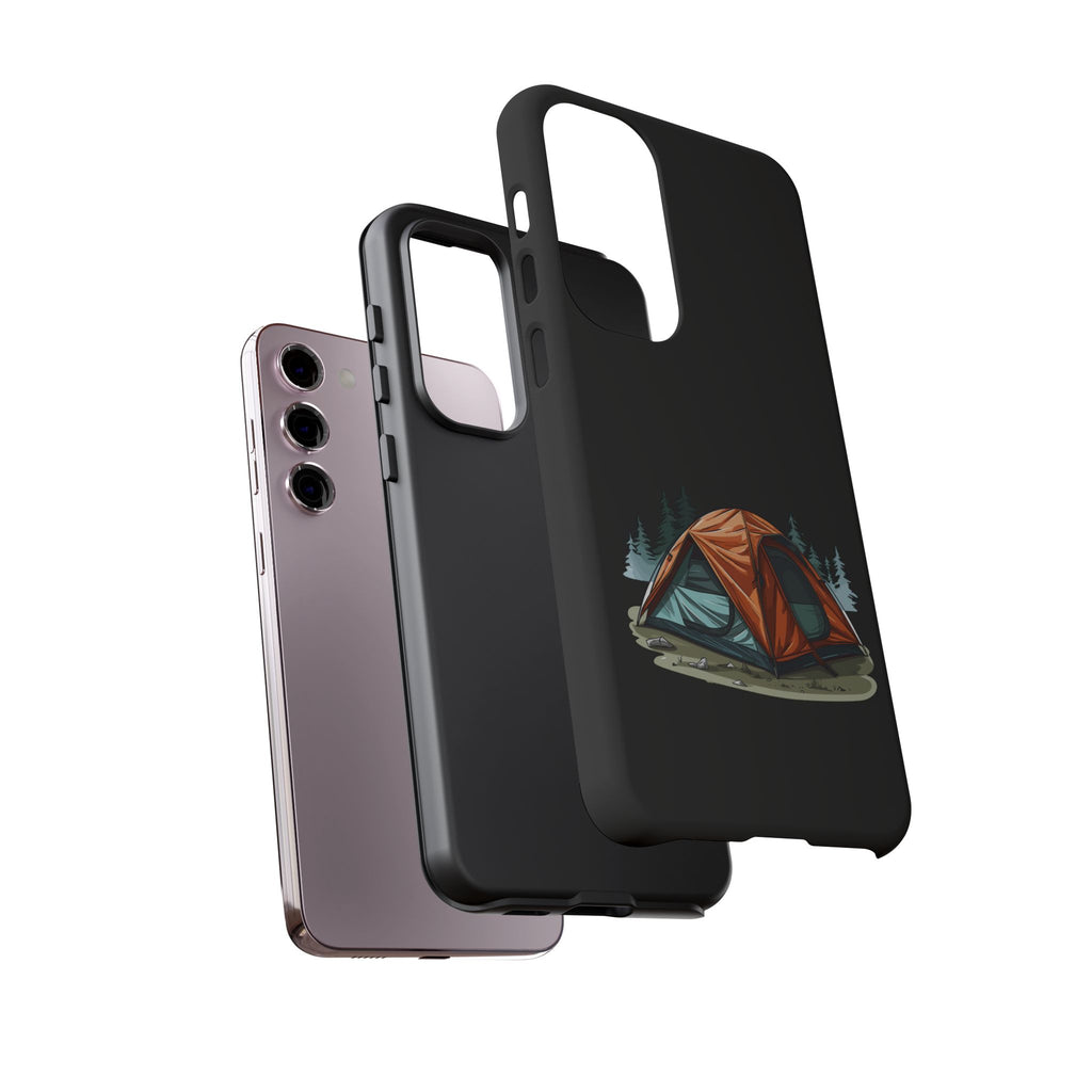 Camping Phone Case, Outdoor Adventure, Nature Lover Gift, Tough Cases, Hiking Accessory, Travel Gear, Camping Vibes
