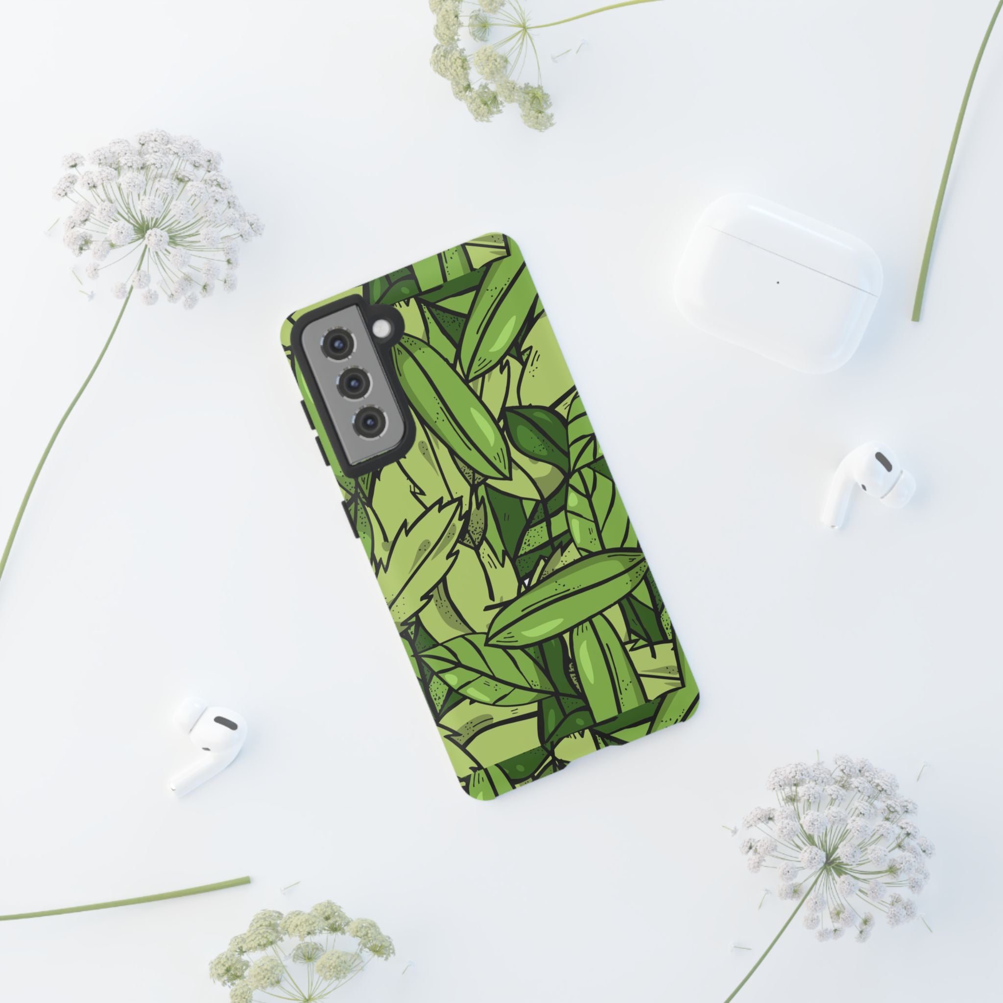Leafy Green Phone Case - Tough Cases, Eco-Friendly Gadget Cover, Nature-Inspired Accessories, Unique Gift for Nature Lovers, Stylish [...]