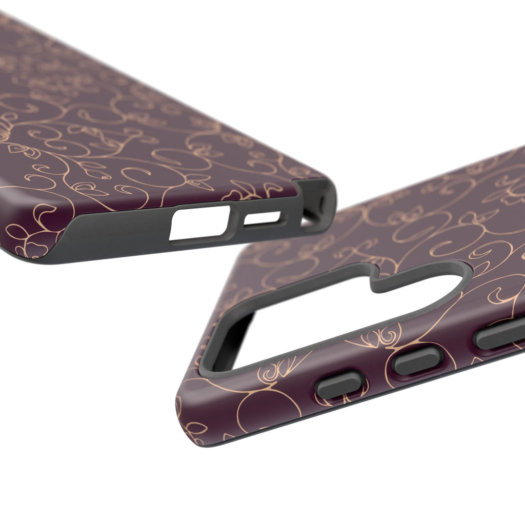 Elegant Floral Phone Case | Durable Mobile Cover, Gift for Her, Floral Design, Stylish Accessory, Phone Protection