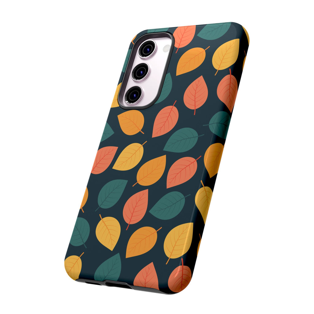 Autumn Leaves Phone Case - Protective Cell Phone Cover, Fall Aesthetic, Nature Lover Gift, Seasonal Accessories, Eco-Friendly Case