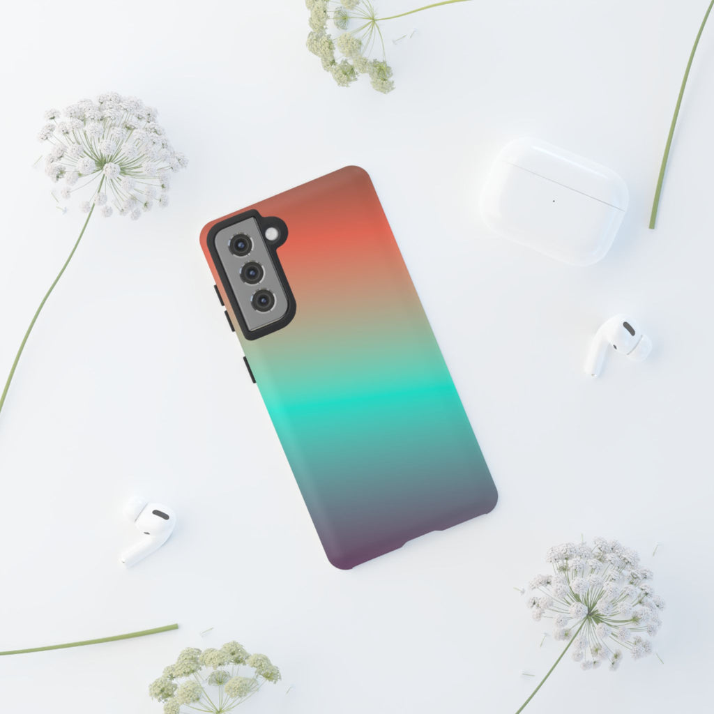 Gradient Phone Case, Tough Cases for Protection, Stylish iPhone Cover, Trendy Mobile Accessory, Perfect Gift for Tech Lovers