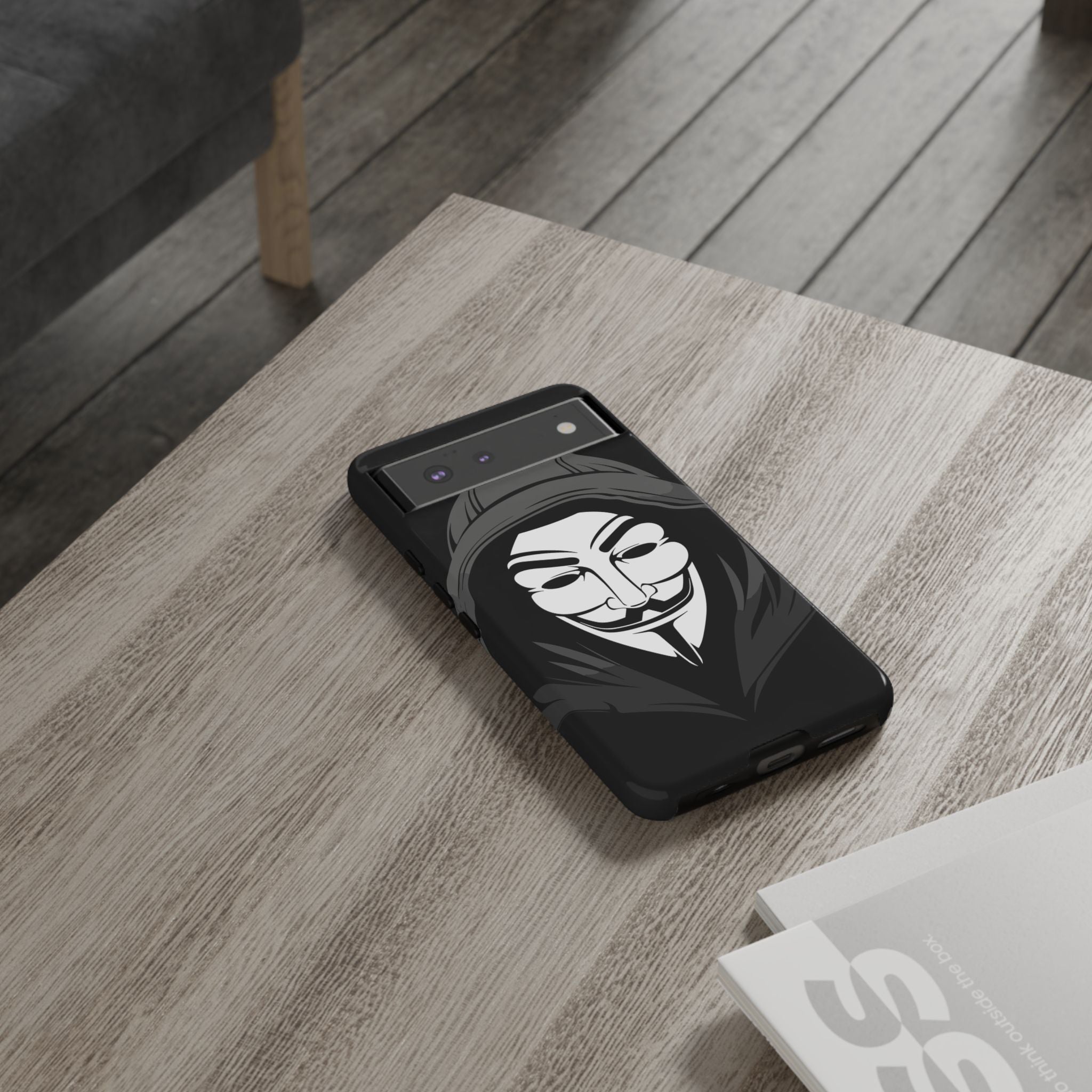 Rebellious Phone Case with Guy Fawkes Design | Tough Cases, Unique Phone Cover, Gift for Tech Lovers, Aesthetic Phone Accessory, [...]