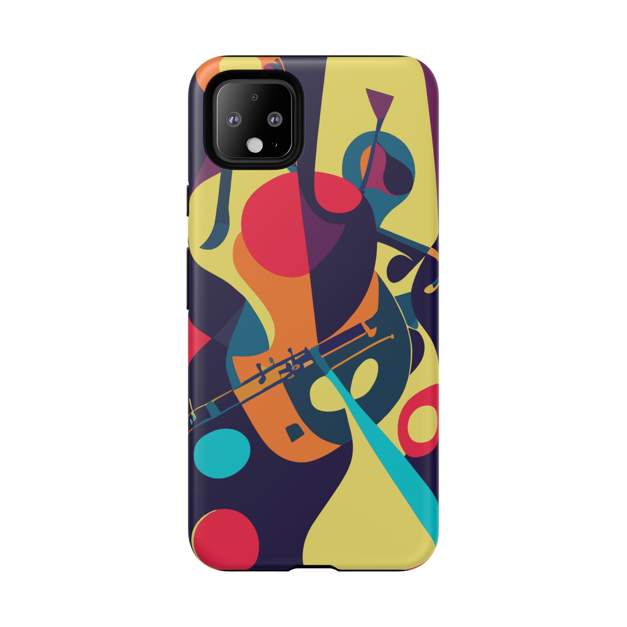 Vibrant Guitar Phone Case - Tough Cases for Music Lovers, Colorful Phone Cover, Gifts for Musicians, Artistic Mobile Accessories, [...]