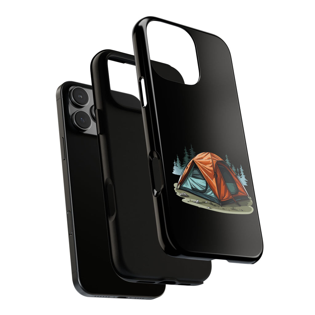 Camping Phone Case, Outdoor Adventure, Nature Lover Gift, Tough Cases, Hiking Accessory, Travel Gear, Camping Vibes