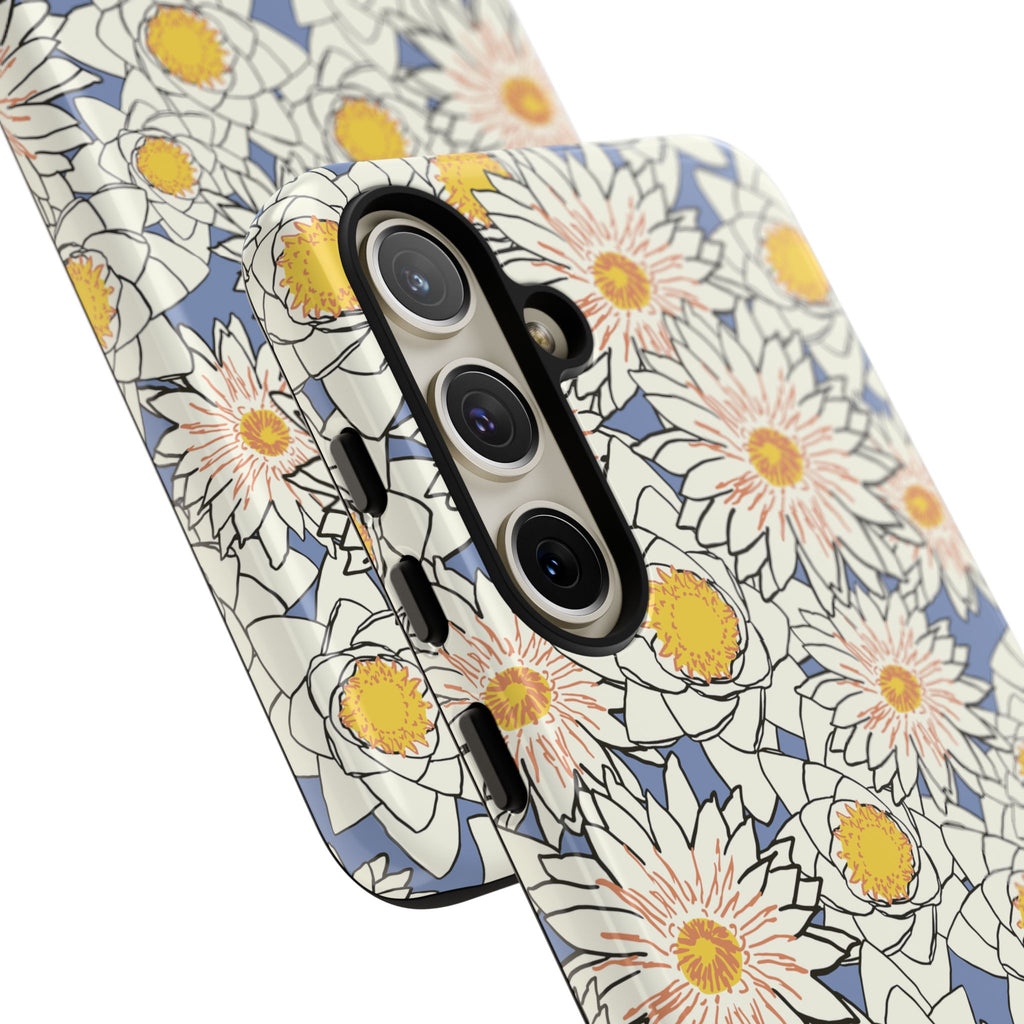 Stylish Phone Case, Floral Protective Cover, Gift for Nature Lovers, Trendy Tech Accessory, Customizable Phone Case
