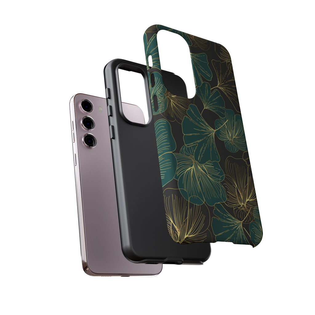 Floral Phone Case - Tough Cases, Protective Cover, Stylish Accessory, Gift for Her, Nature-Inspired Design