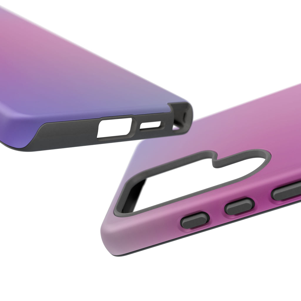 Stylish Phone Case, Tough Phone Cover, Gradient Phone Protector, Customizable Phone Shell, Durable Phone Accessory