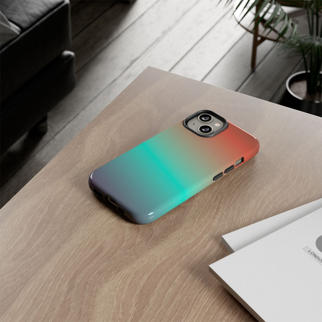 Gradient Phone Case, Tough Cases for Protection, Stylish iPhone Cover, Trendy Mobile Accessory, Perfect Gift for Tech Lovers