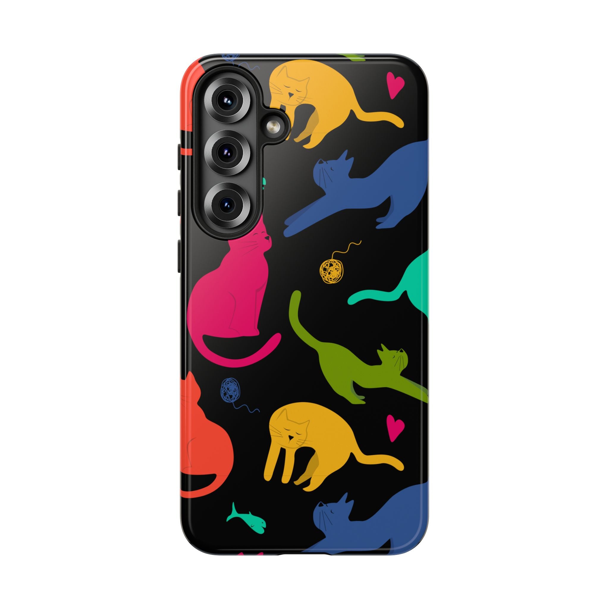 Colorful Cat Phone Case - Fun Pet Lover Accessory, Paw-some Gift for Cat Owners, Colorful Protective Cover, Cute Animal Phone [...]
