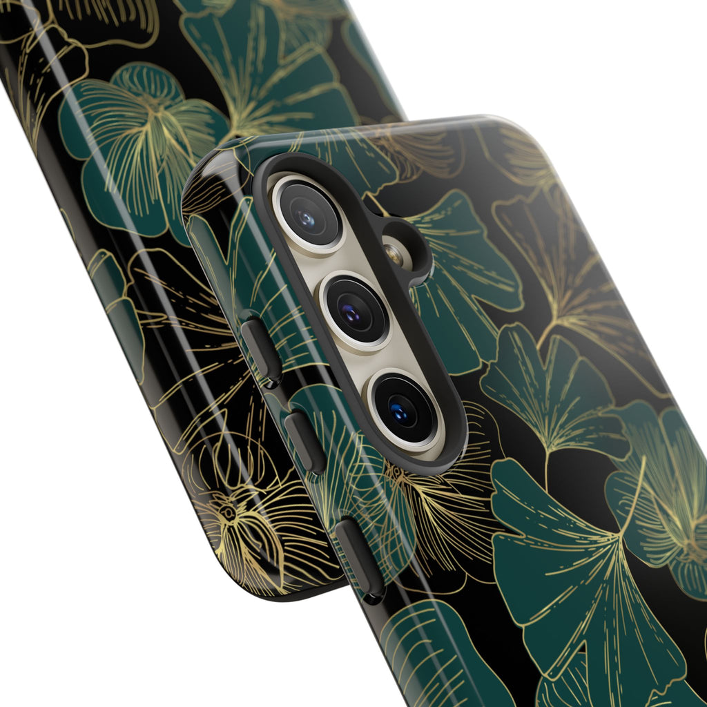 Floral Phone Case - Tough Cases, Protective Cover, Stylish Accessory, Gift for Her, Nature-Inspired Design