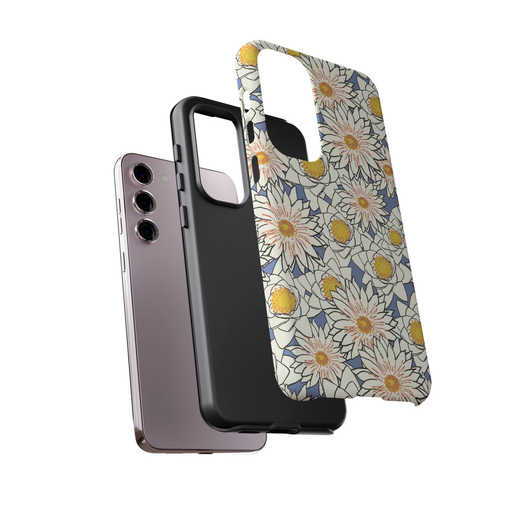 Stylish Phone Case, Floral Protective Cover, Gift for Nature Lovers, Trendy Tech Accessory, Customizable Phone Case