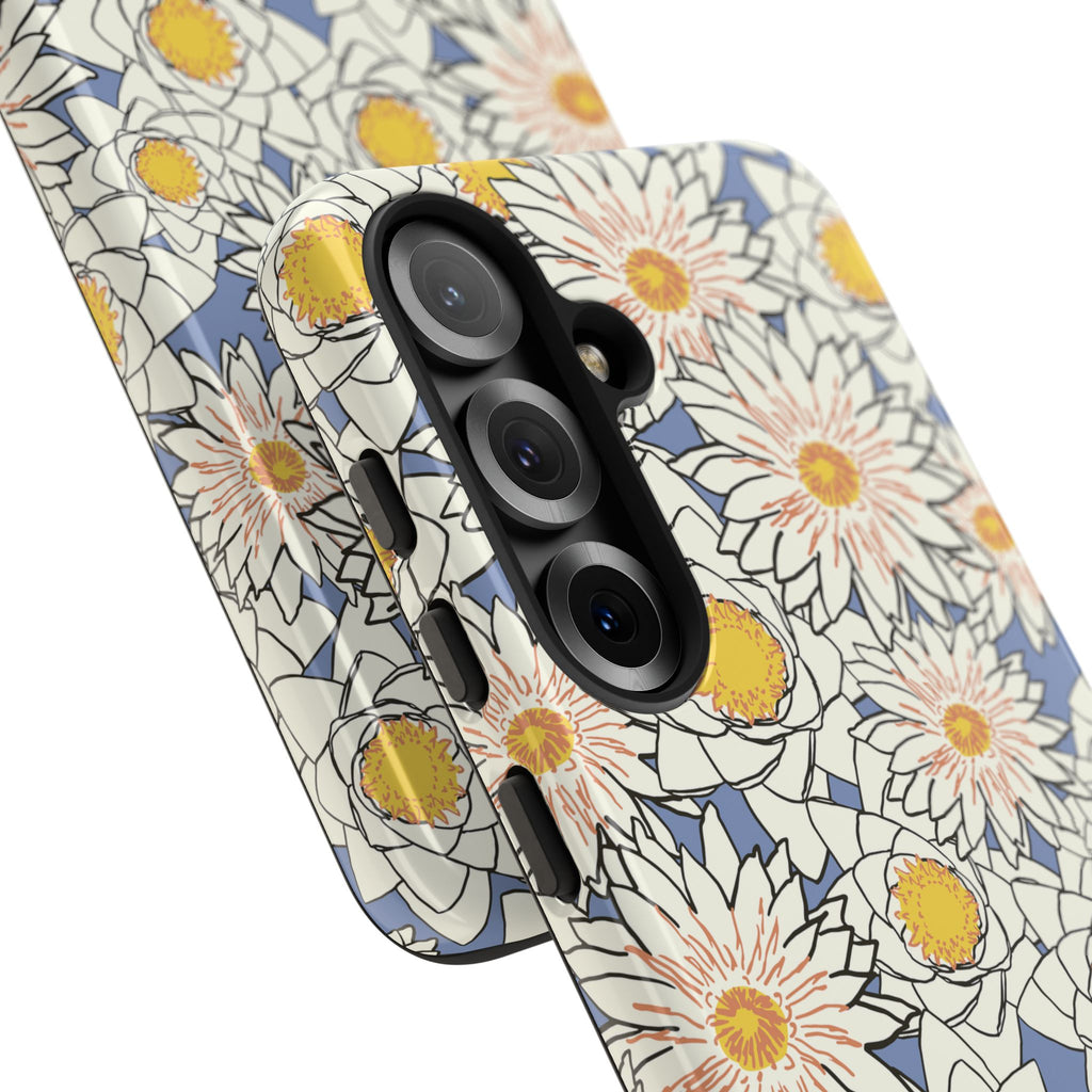 Stylish Phone Case, Floral Protective Cover, Gift for Nature Lovers, Trendy Tech Accessory, Customizable Phone Case