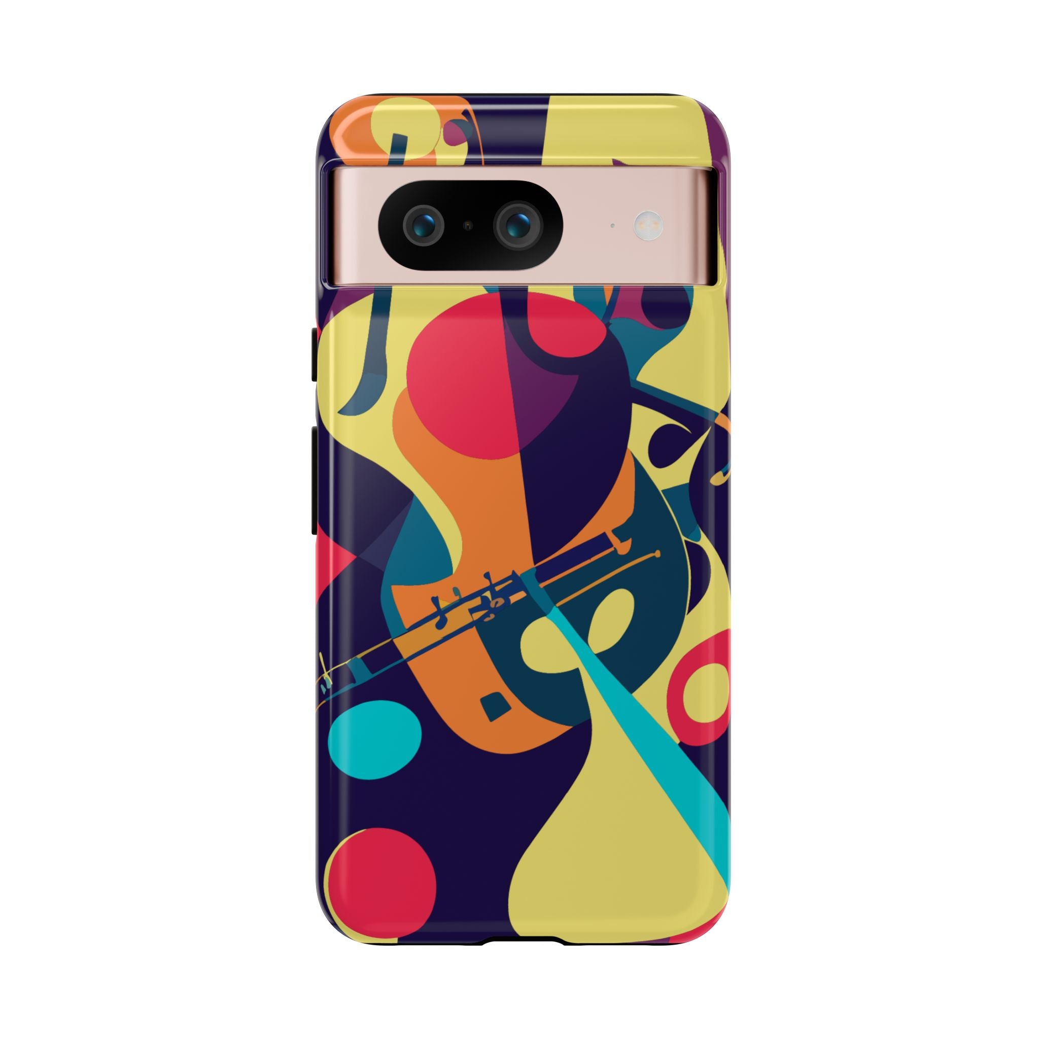Vibrant Guitar Phone Case - Tough Cases for Music Lovers, Colorful Phone Cover, Gifts for Musicians, Artistic Mobile Accessories, [...]