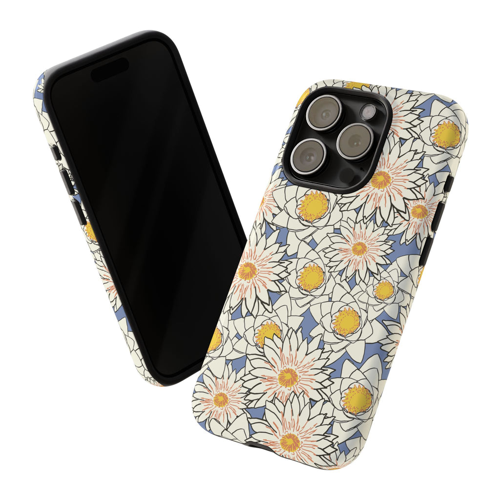 Stylish Phone Case, Floral Protective Cover, Gift for Nature Lovers, Trendy Tech Accessory, Customizable Phone Case