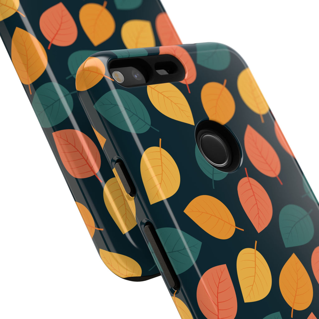 Autumn Leaves Phone Case - Protective Cell Phone Cover, Fall Aesthetic, Nature Lover Gift, Seasonal Accessories, Eco-Friendly Case