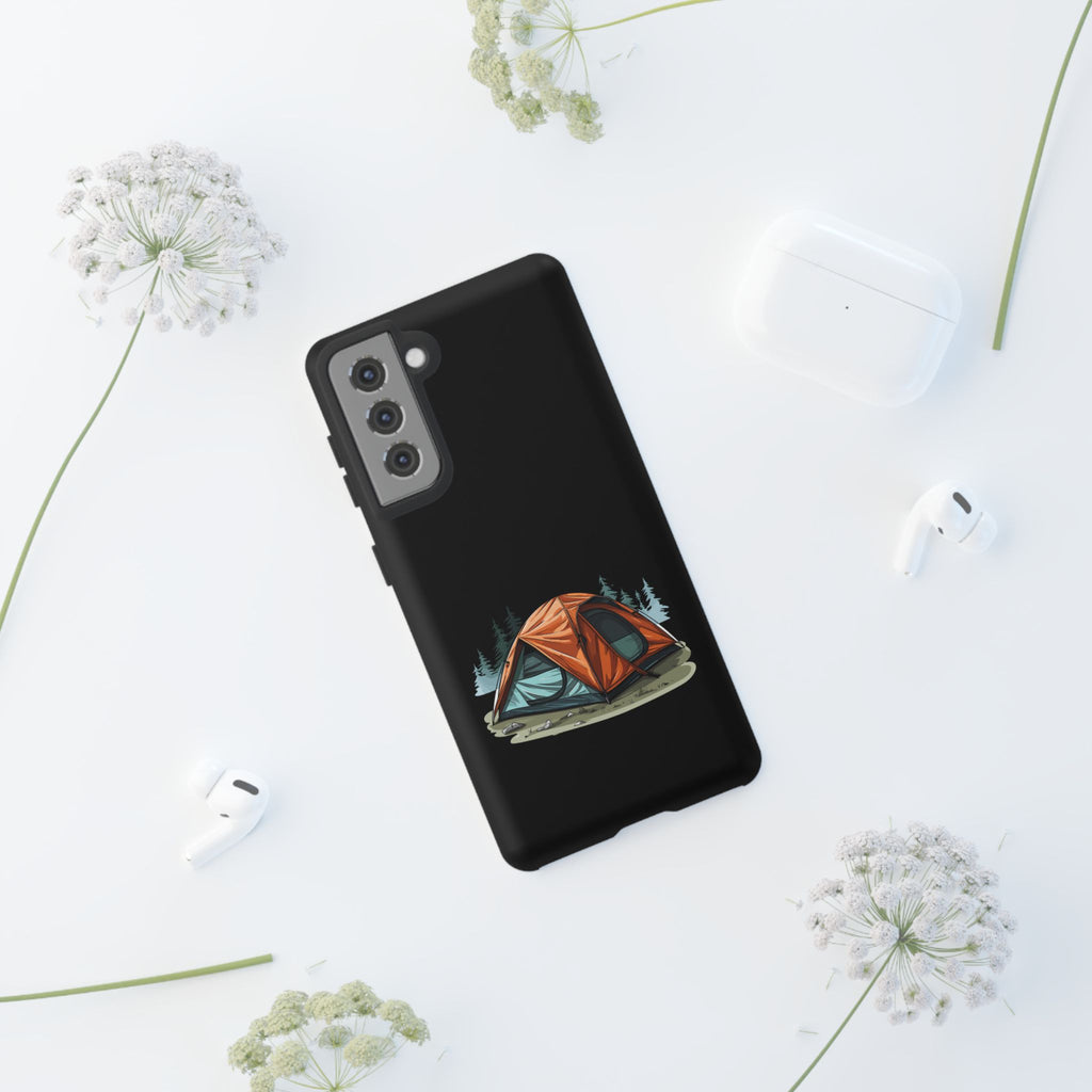 Camping Phone Case, Outdoor Adventure, Nature Lover Gift, Tough Cases, Hiking Accessory, Travel Gear, Camping Vibes