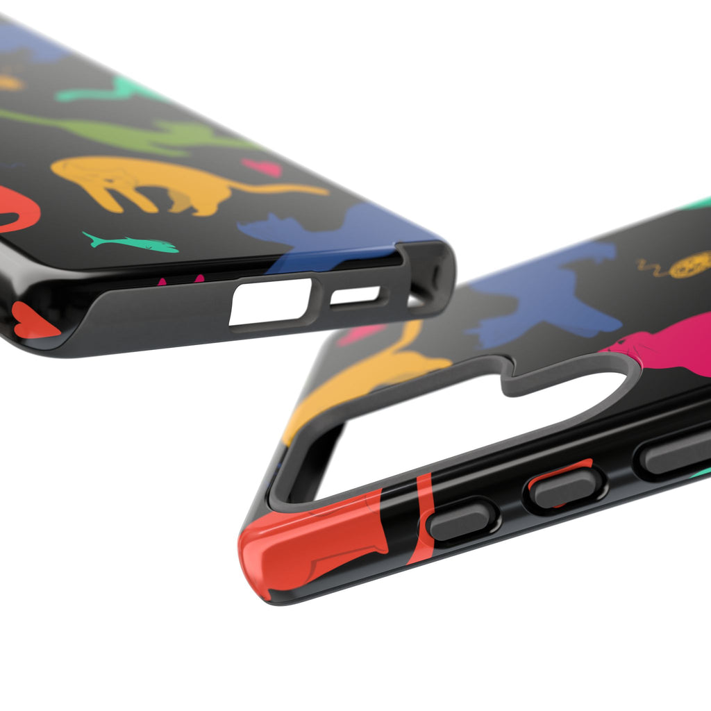 Colorful Cat Phone Case - Fun Pet Lover Accessory, Paw-some Gift for Cat Owners, Colorful Protective Cover, Cute Animal Phone [...]