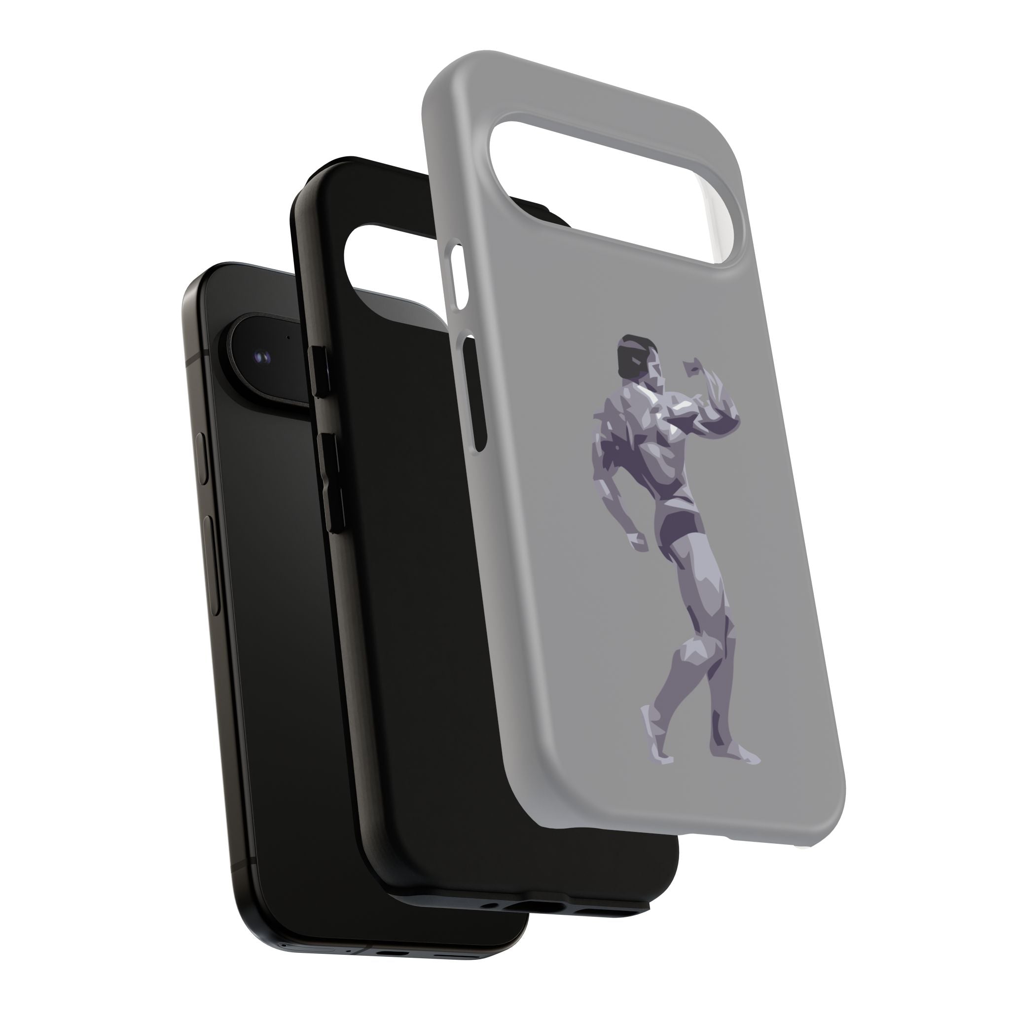 Muscle Man Phone Case - Tough Cases, Martial Arts Gift, Gym Lover Accessories, Inspirational Phone Cover, Unique Tech Gift