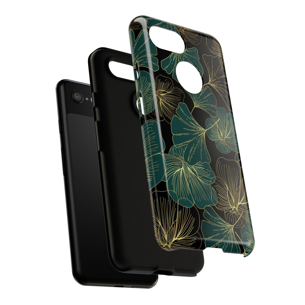 Floral Phone Case - Tough Cases, Protective Cover, Stylish Accessory, Gift for Her, Nature-Inspired Design