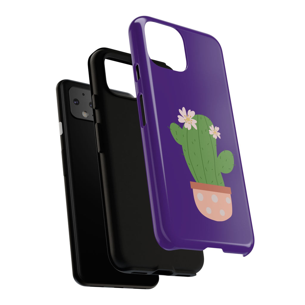 Cactus Phone Case, Tough Cases, Cute Floral, Trending Design, Unique Gift, Phone Accessories, Summer Vibe, Nature Lover