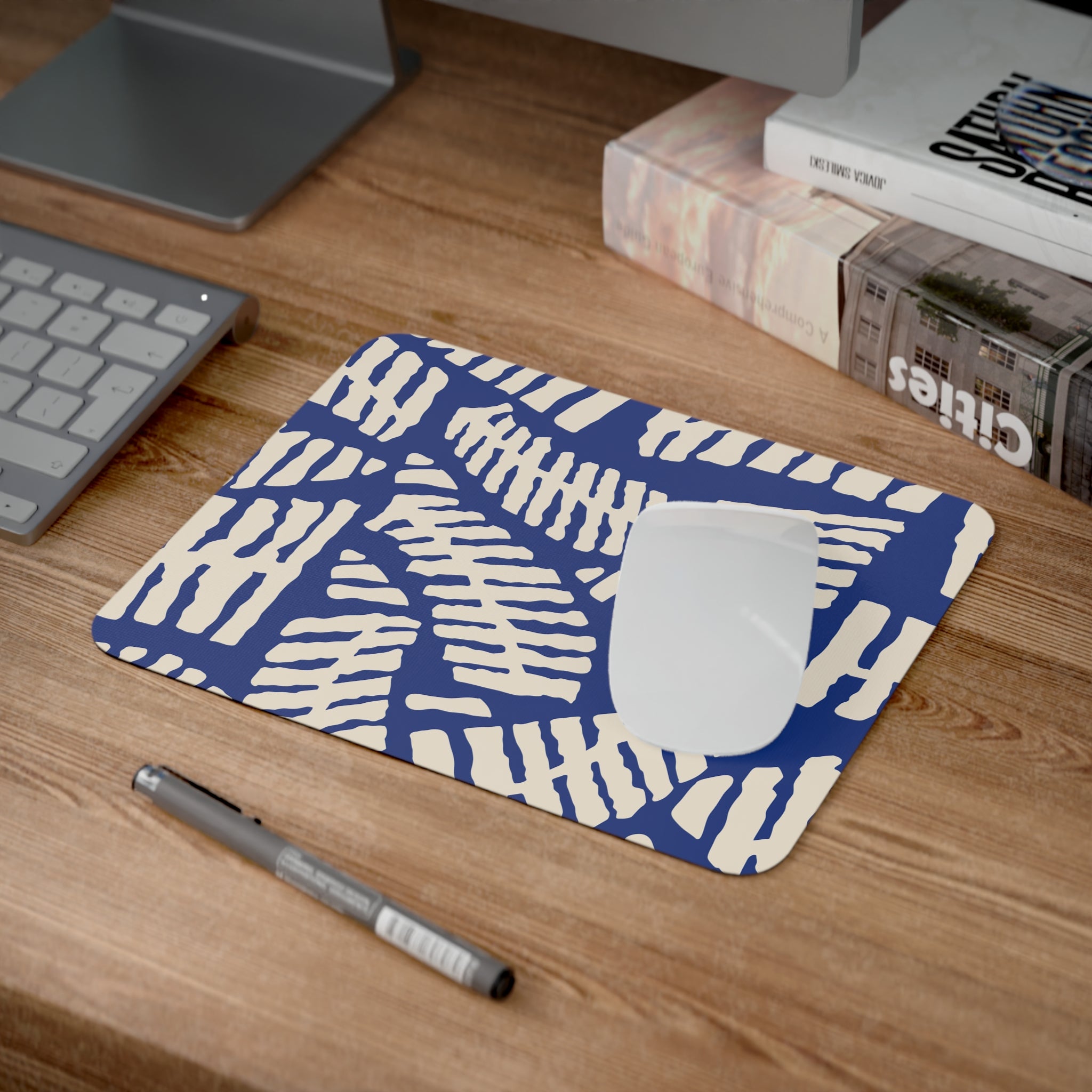 Stylish Desk Mouse Pad - Modern Office Decor, Minimalist Mouse Mat, Gift for Gamers, Work from Home Accessory, Laptop Pad