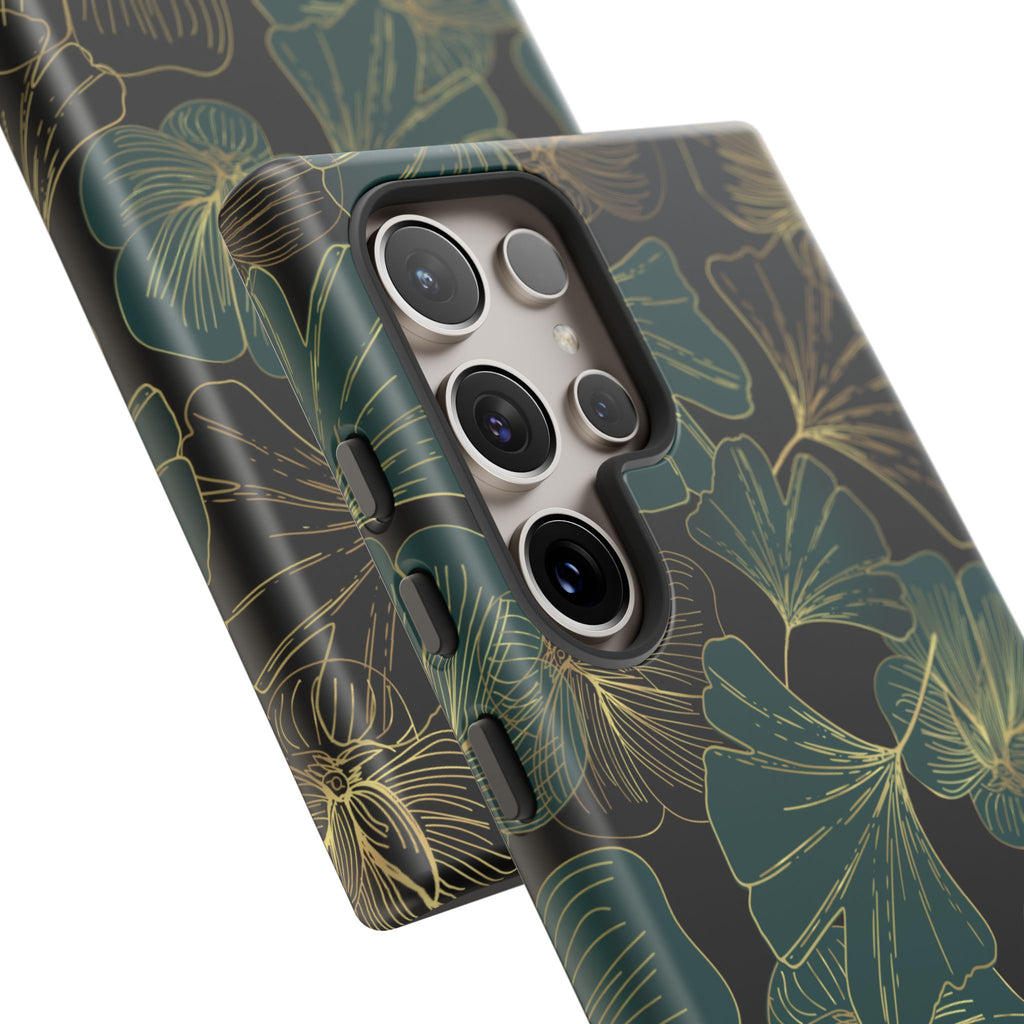Floral Phone Case - Tough Cases, Protective Cover, Stylish Accessory, Gift for Her, Nature-Inspired Design