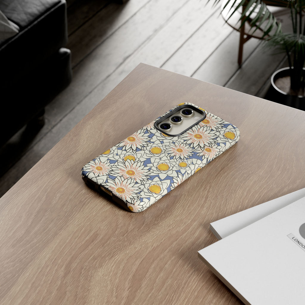 Stylish Phone Case, Floral Protective Cover, Gift for Nature Lovers, Trendy Tech Accessory, Customizable Phone Case