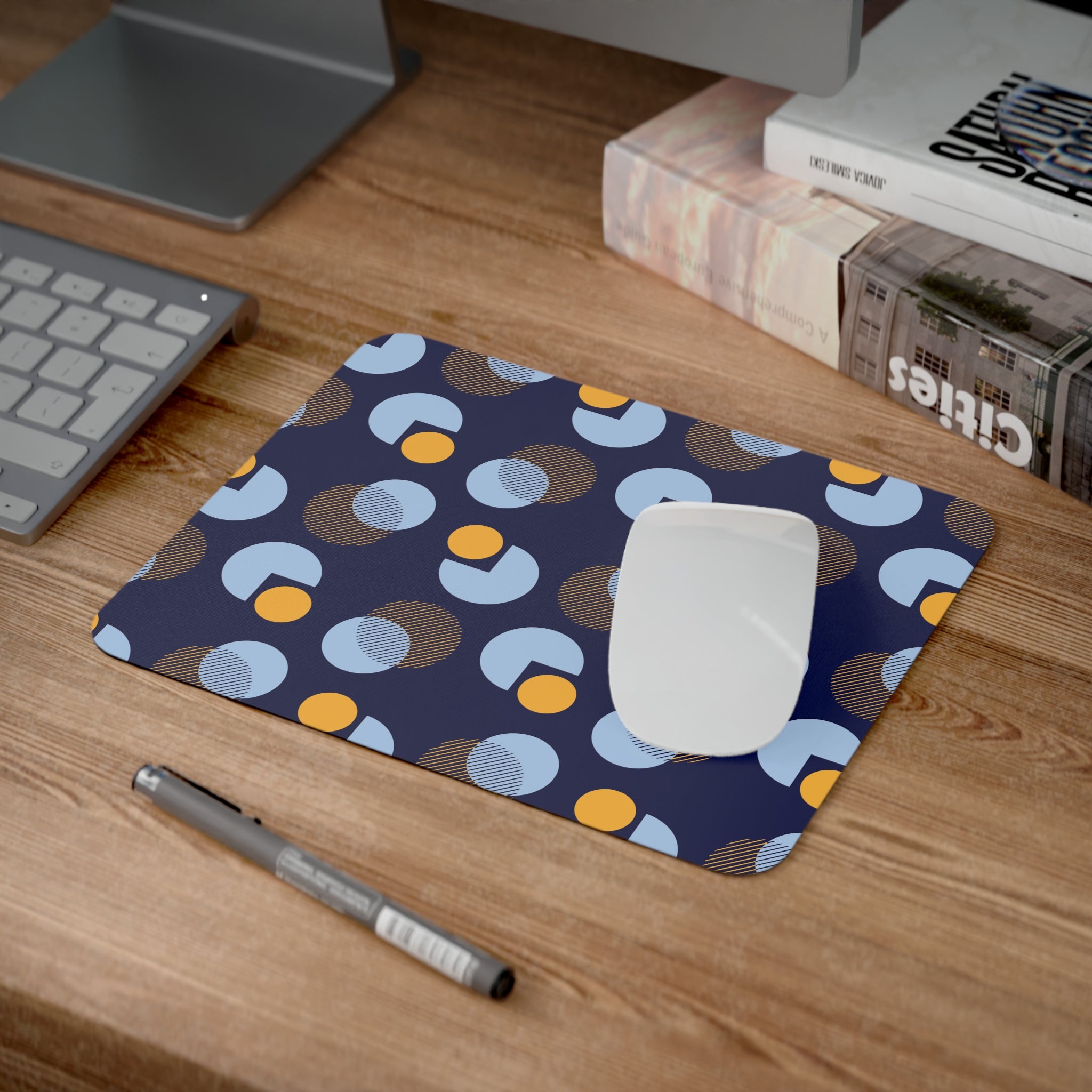 Geometric Pattern Desk Mouse Pad | Modern Office Decor | Gift for Gamers and Professionals | Functional Computer Accessory, [...]
