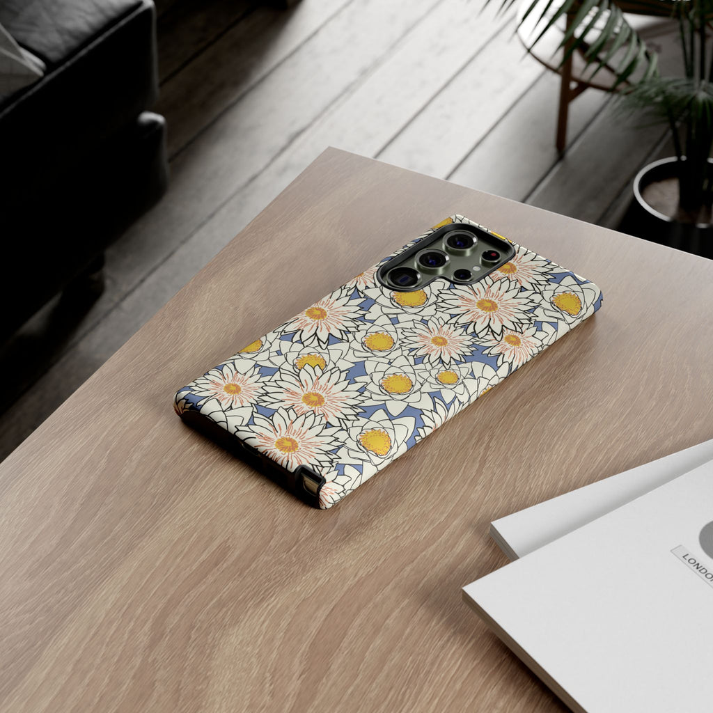 Stylish Phone Case, Floral Protective Cover, Gift for Nature Lovers, Trendy Tech Accessory, Customizable Phone Case