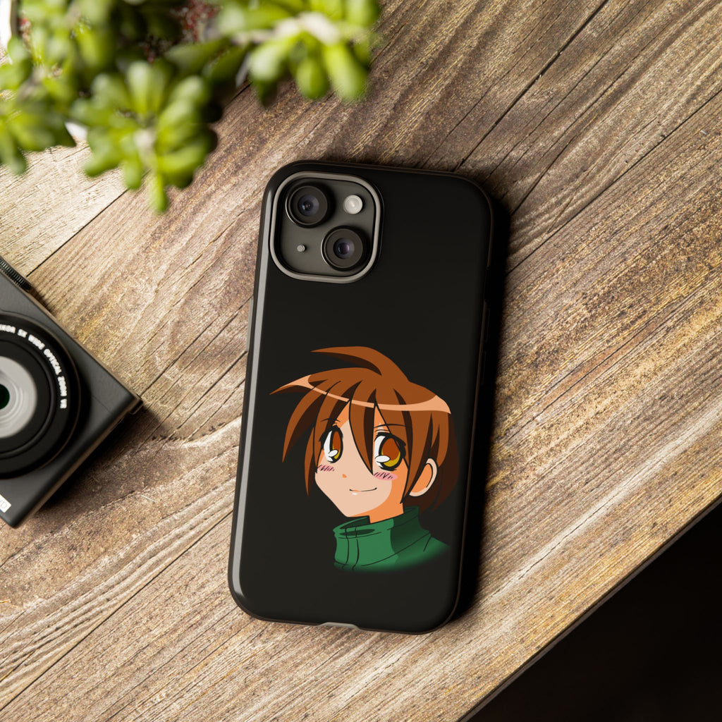 Anime Character Phone Case, Cute Phone Cover, Tough Cases for Teens, Customizable Gift, Geeky Accessories