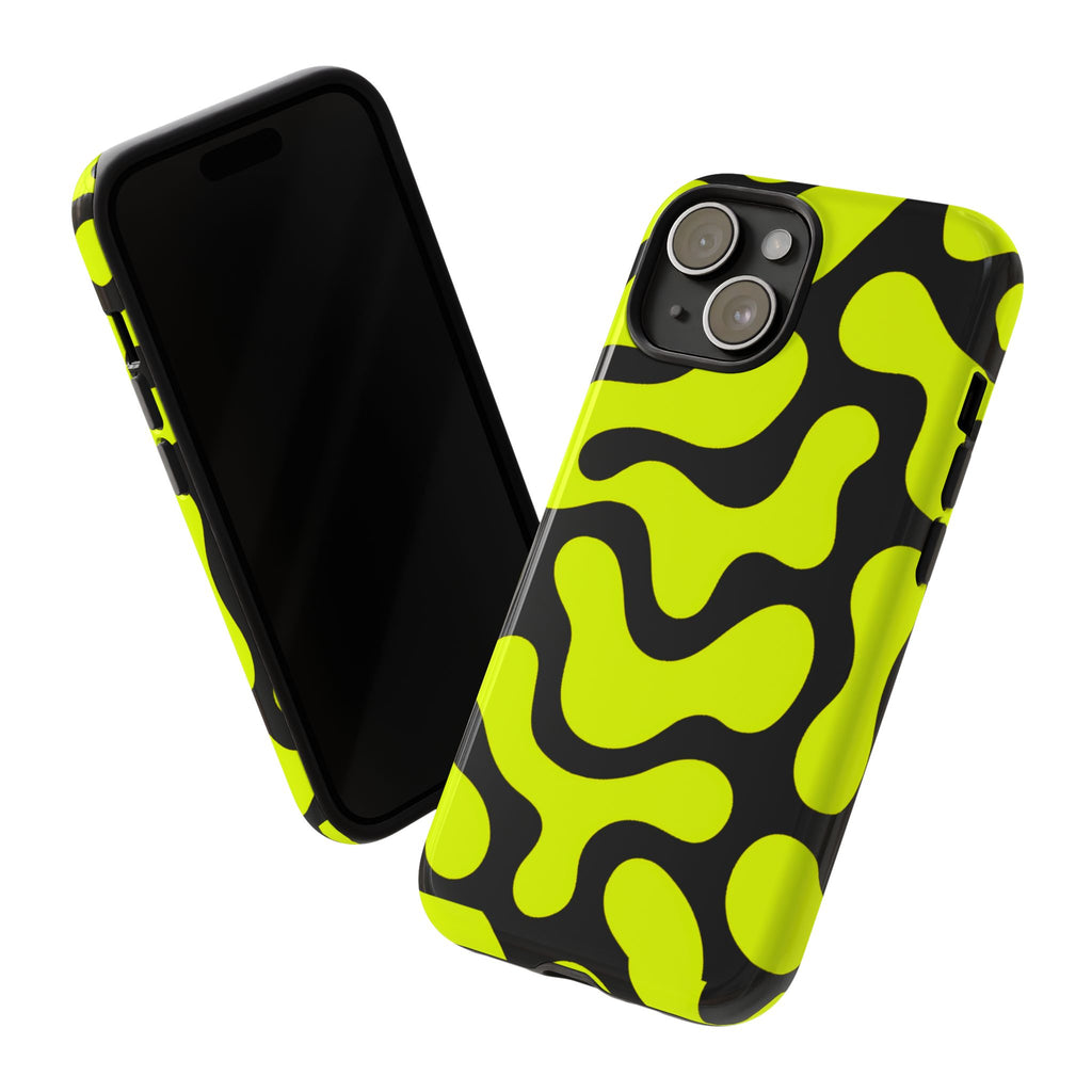 Bold Pattern Phone Case, Stylish Protective Cover, Unique Gift for Tech Lovers, Trendy Mobile Accessory, Rejuvenate Your Style