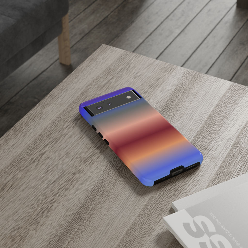Gradient Phone Case, Tough Cases for iPhone, Stylish Phone Cover, Modern Gradient Design, Durable Protective Case, Gift for Tech Lovers