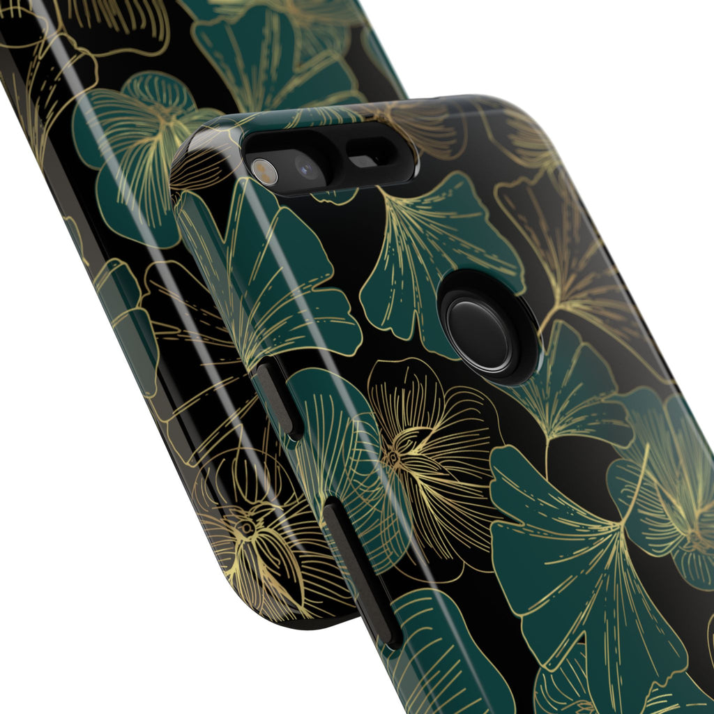 Floral Phone Case - Tough Cases, Protective Cover, Stylish Accessory, Gift for Her, Nature-Inspired Design