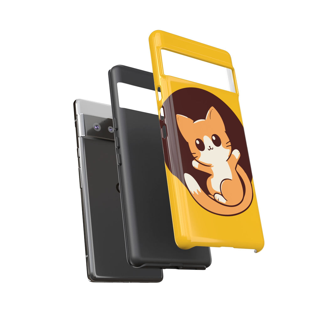 Cute Cat Phone Case | Tough Cases for Cat Lovers, Animal Design, Fun Gift, Unique Case, Durable Protection