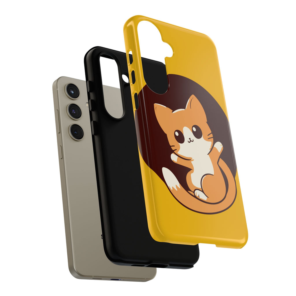 Cute Cat Phone Case | Tough Cases for Cat Lovers, Animal Design, Fun Gift, Unique Case, Durable Protection