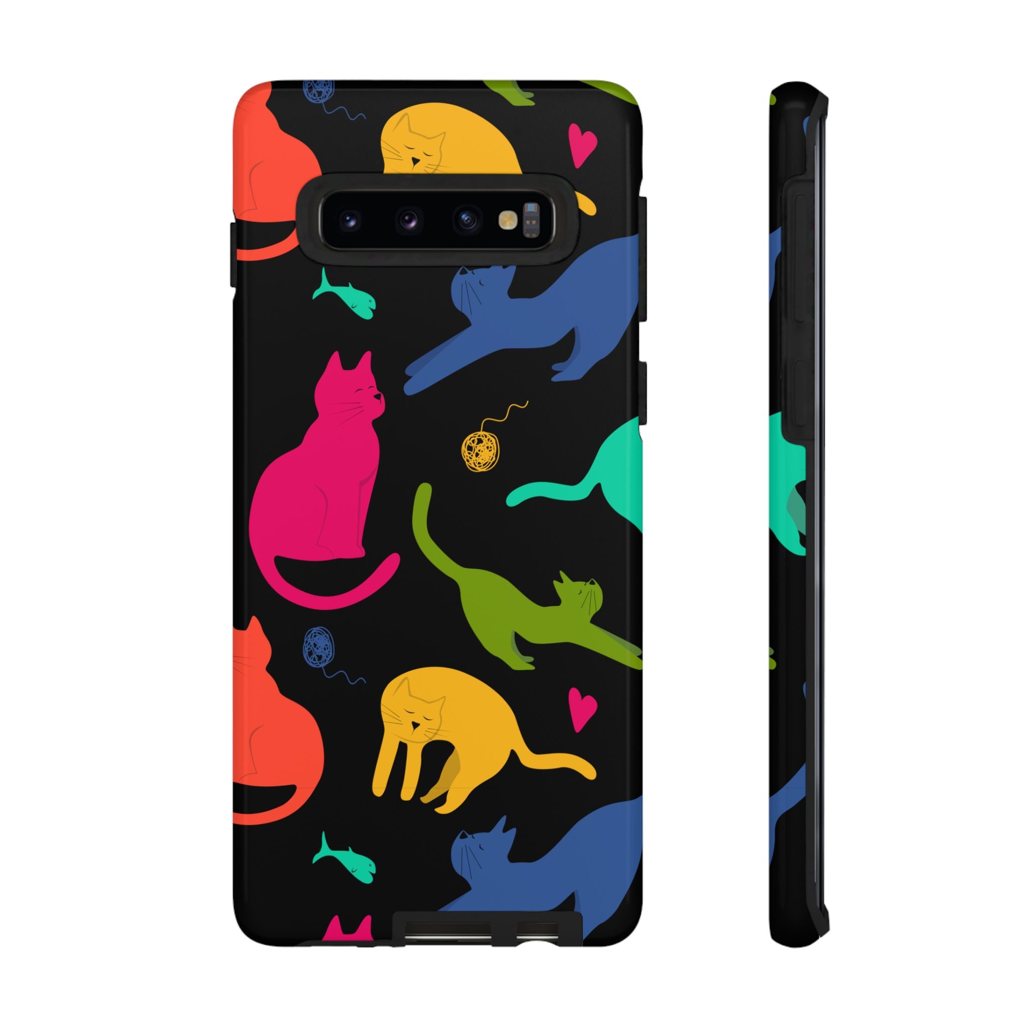Colorful Cat Phone Case - Fun Pet Lover Accessory, Paw-some Gift for Cat Owners, Colorful Protective Cover, Cute Animal Phone [...]