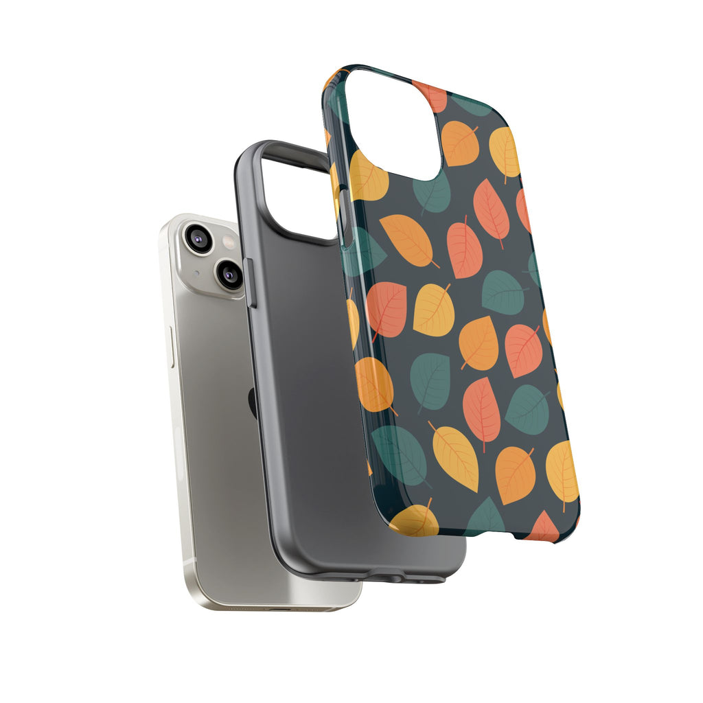 Autumn Leaves Phone Case - Protective Cell Phone Cover, Fall Aesthetic, Nature Lover Gift, Seasonal Accessories, Eco-Friendly Case