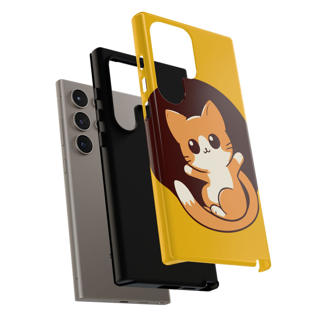 Cute Cat Phone Case | Tough Cases for Cat Lovers, Animal Design, Fun Gift, Unique Case, Durable Protection