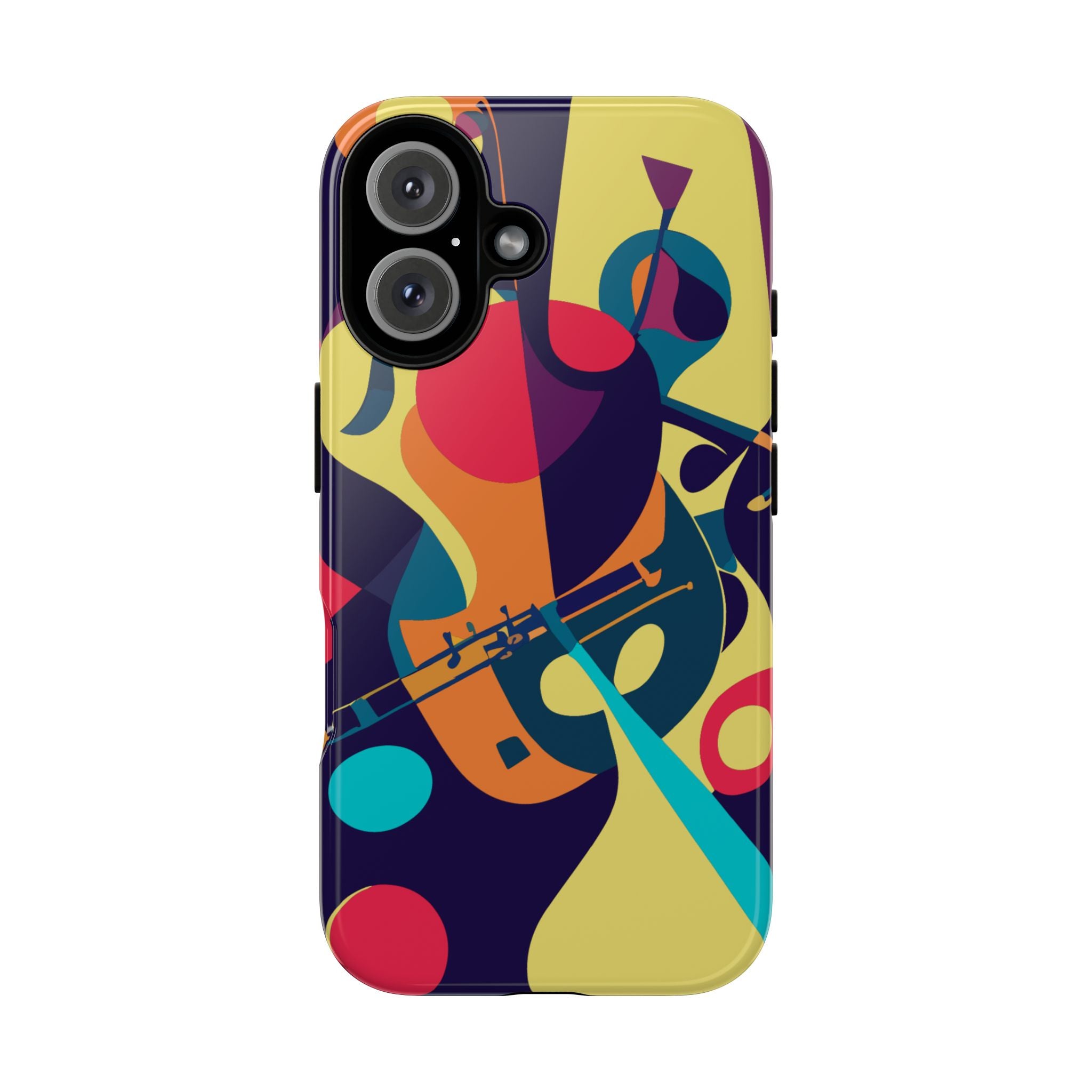 Vibrant Guitar Phone Case - Tough Cases for Music Lovers, Colorful Phone Cover, Gifts for Musicians, Artistic Mobile Accessories, [...]
