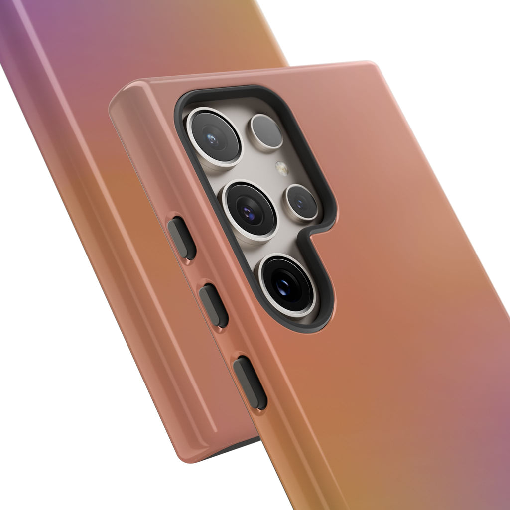 Colorful Gradient Phone Case, Tough Cases for iPhone, Customizable Phone Cover, Trendy Tech Accessory, Gift for Tech Lovers