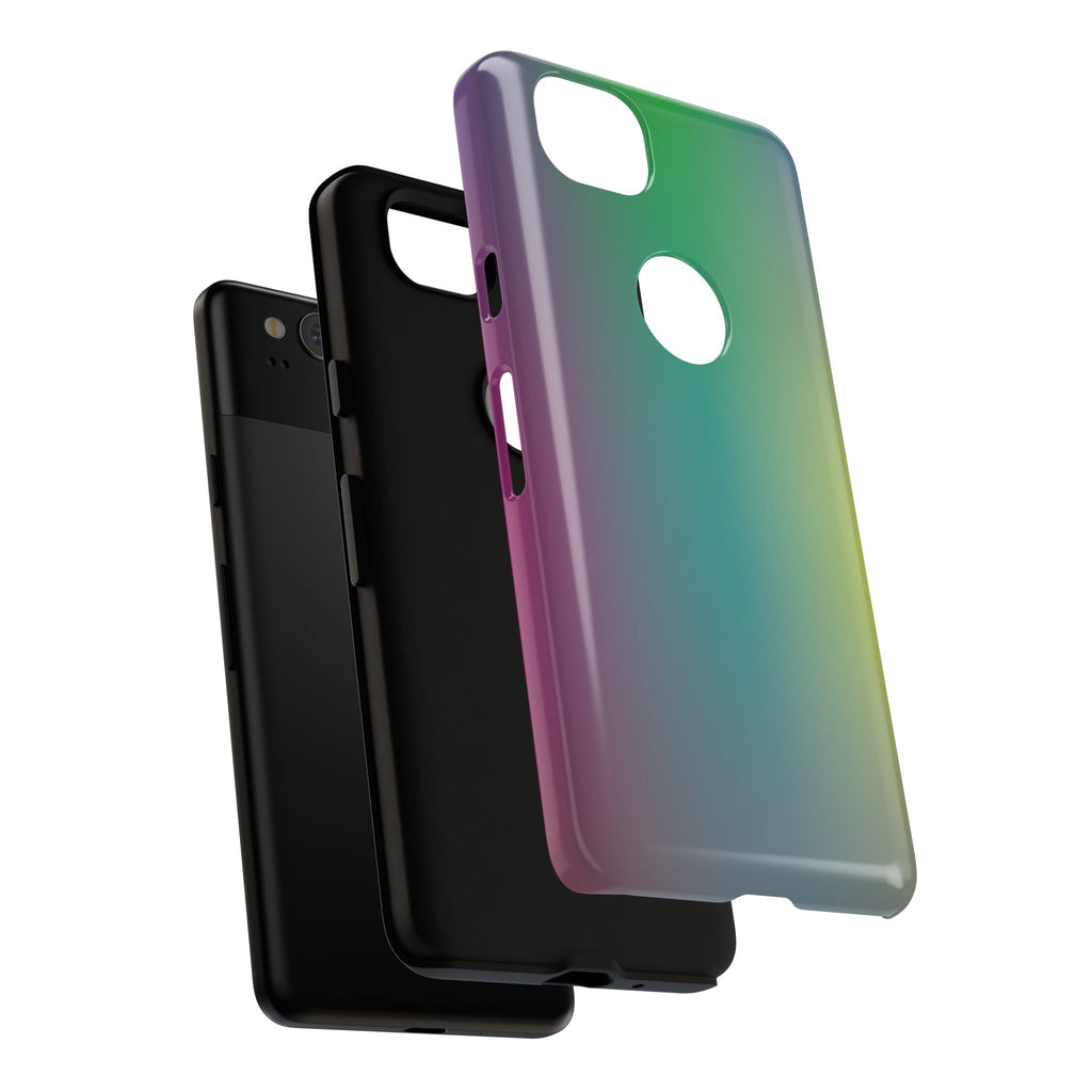 Gradient Phone Case, Tough Cases, Stylish Phone Protector, Unique Phone Cover, Gift for Tech Lovers, Colorful Phone Accessory