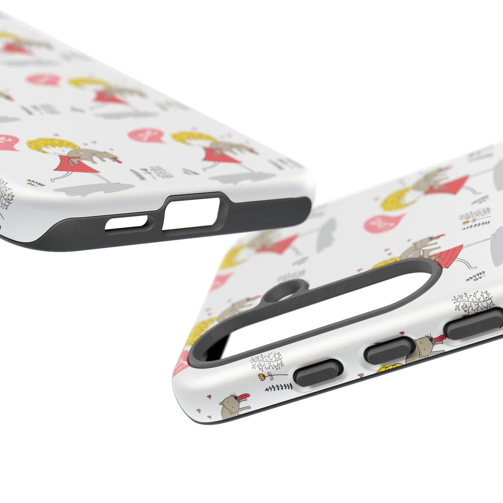Love-Themed Phone Case | Cute Pet Lover Accessory, Perfect Gift for Birthdays, Anniversaries, Animal Lovers, Valentine's Day
