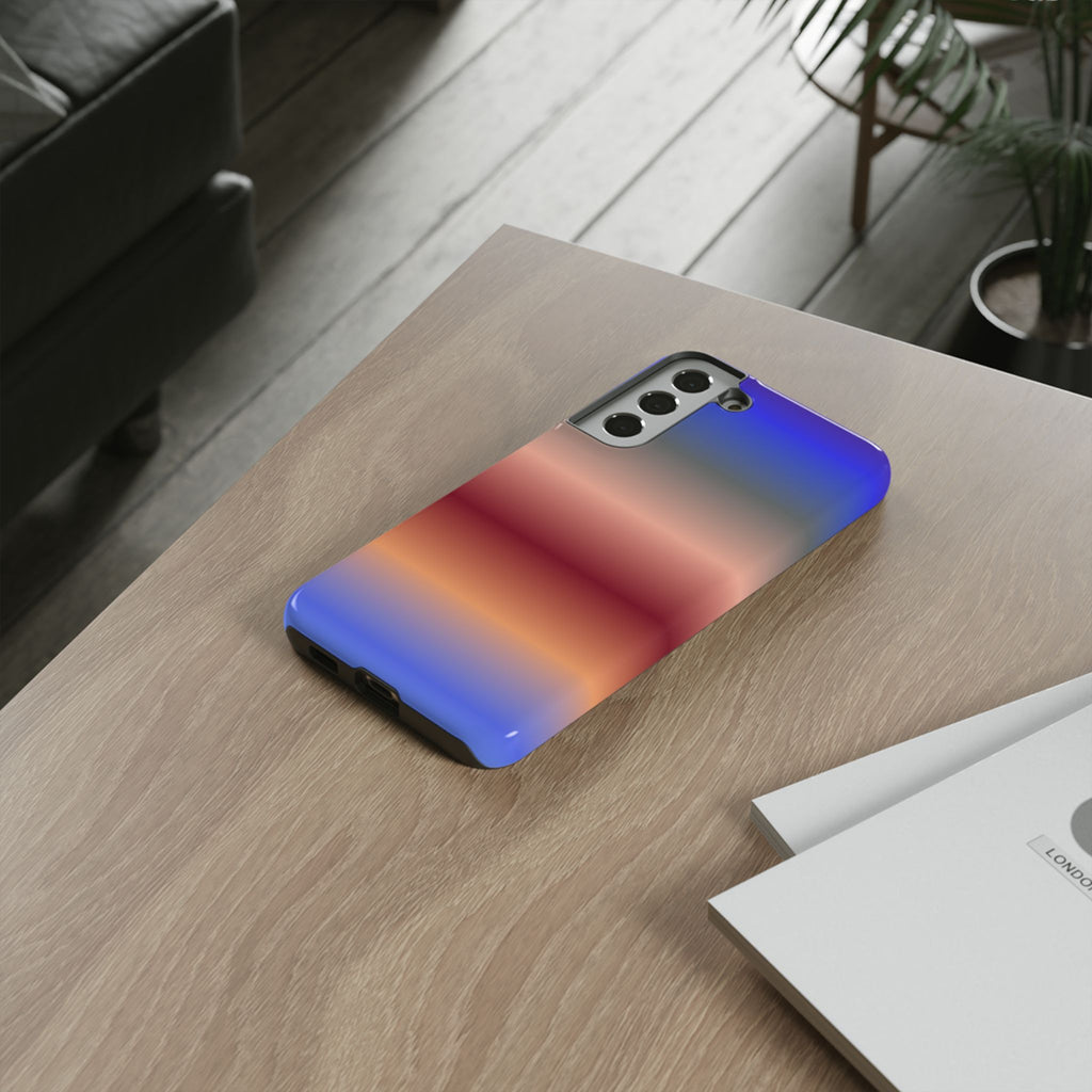 Gradient Phone Case, Tough Cases for iPhone, Stylish Phone Cover, Modern Gradient Design, Durable Protective Case, Gift for Tech Lovers