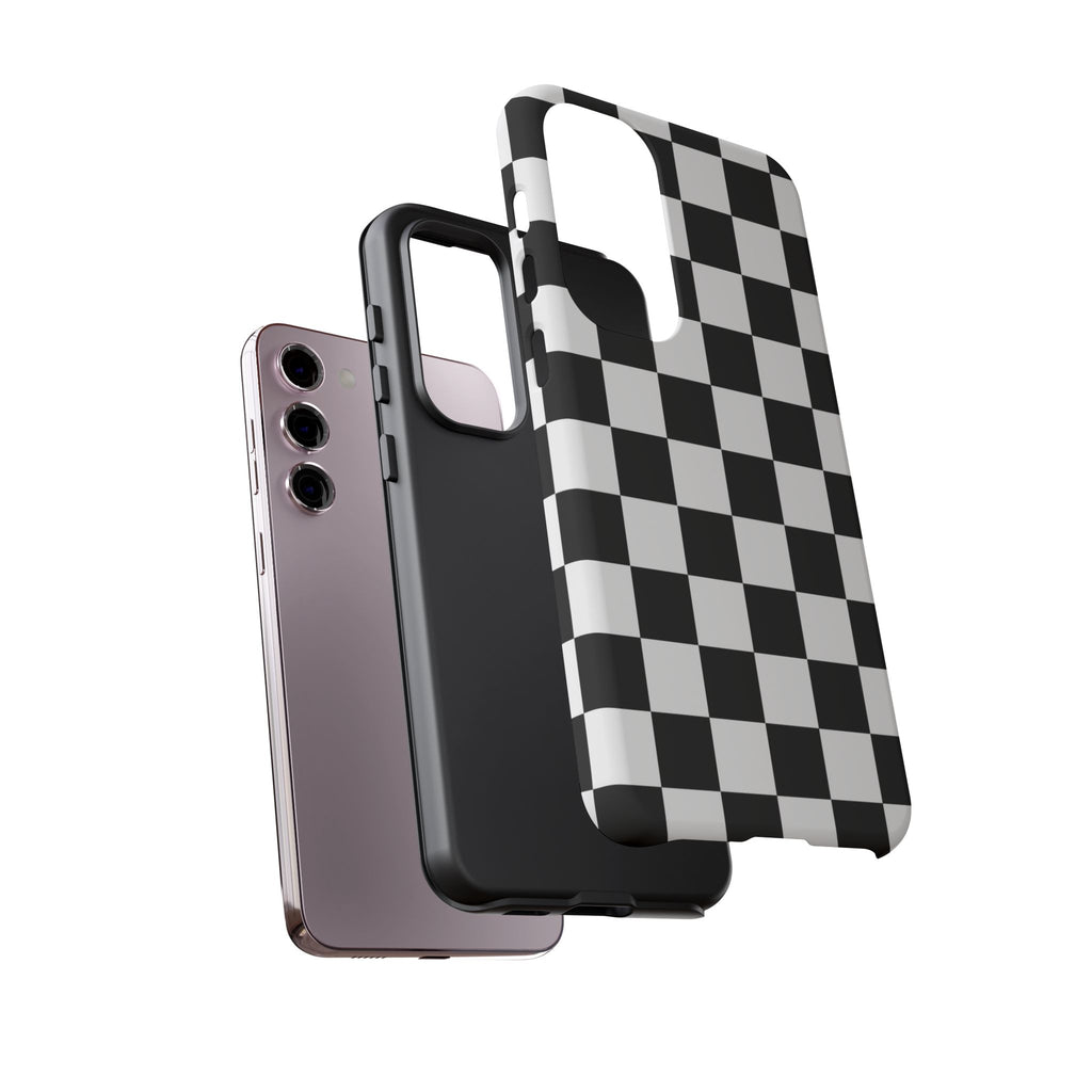 Stylish Checkered Phone Case | Trendy Protective Cover for iPhone, Gift for Teens, Fashion Accessory, Unique Design for All Occasions
